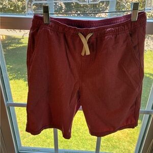 Fair Harbor Red Casual Shorts